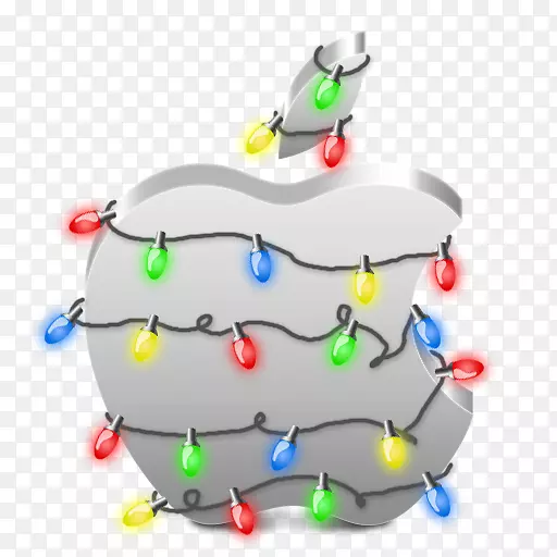 苹果图标图片格式圣诞老人图标-苹果灯笼