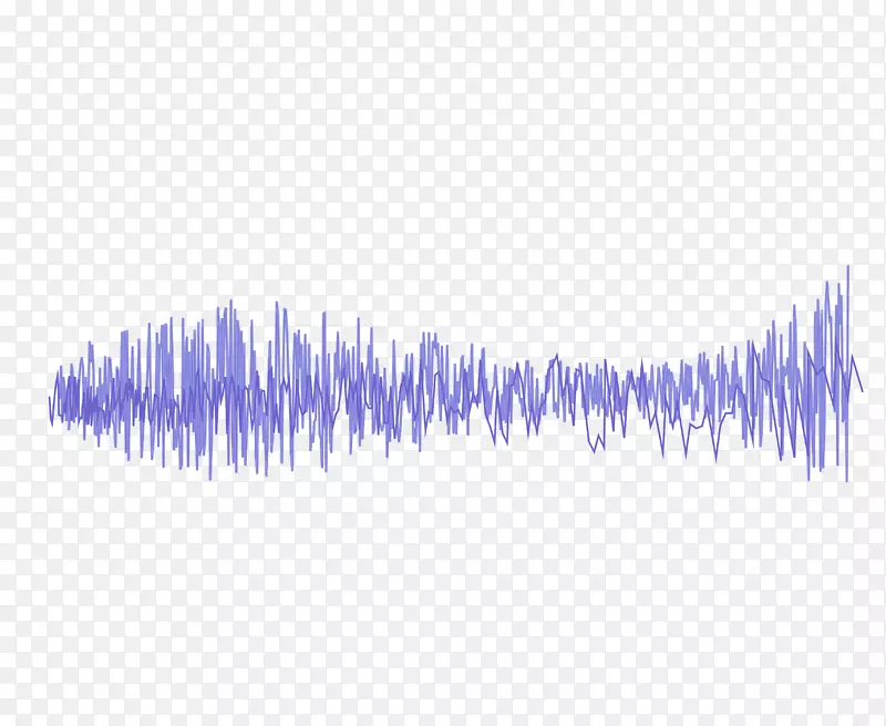 声波欧式-紫声波曲线png图像