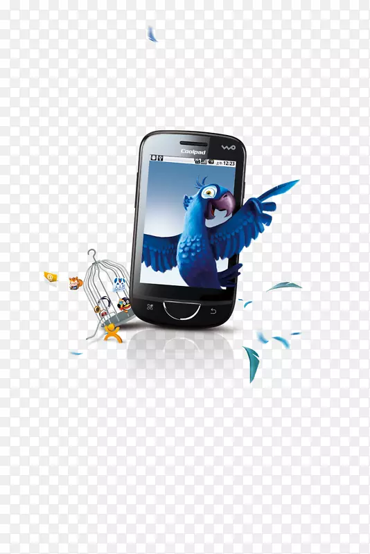 联通安卓智能手机-手机鹦鹉