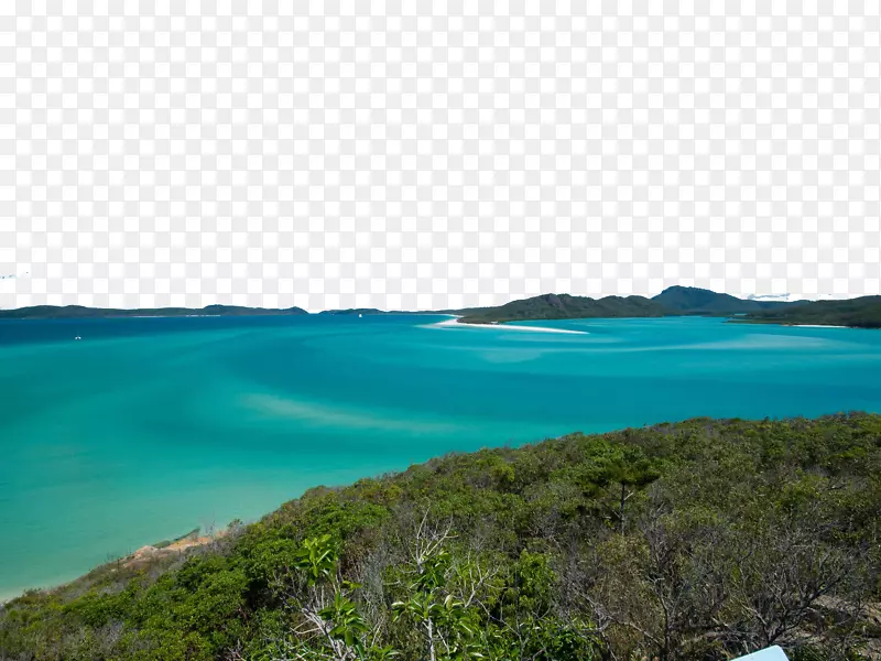 水资源天空微软蔚蓝墙纸-澳大利亚汉密尔顿岛6号