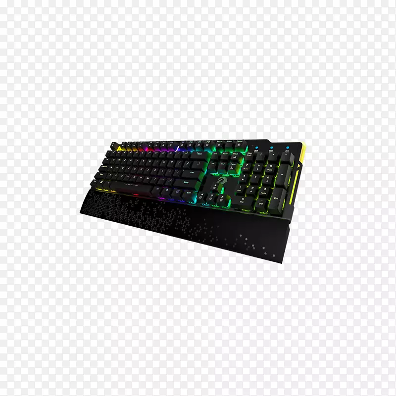 电脑键盘发光二极管背光黑色IPL机械键盘免费图片