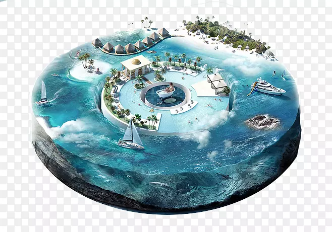 创意设计师平面设计-海岛