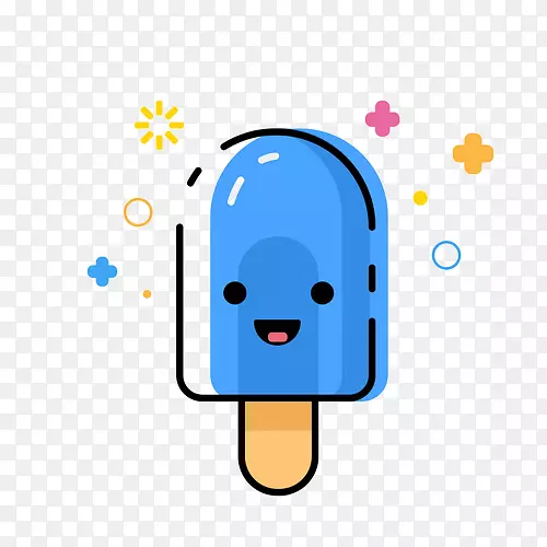 Adobe插画师图标-卡通冰淇淋