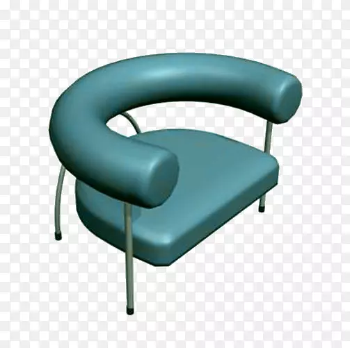 椅子三维建模三维计算机图形Autodesk 3ds max家具蓝色圆形座椅