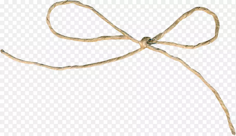 纸米色花纹绳