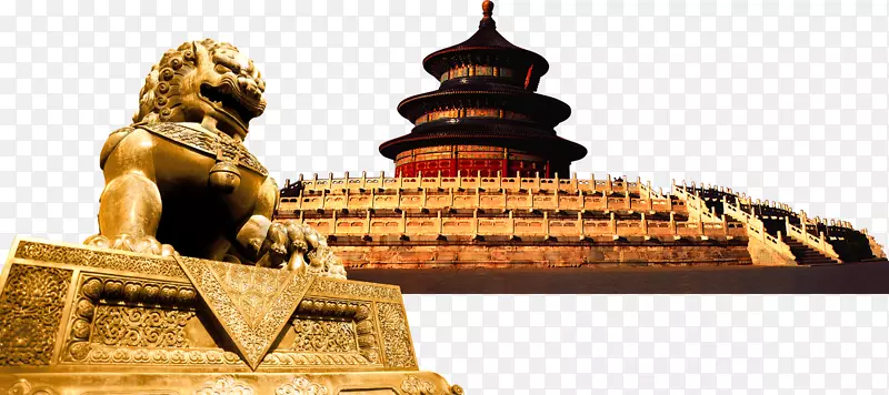 紫禁城狮子-北京天坛石狮经典建筑
