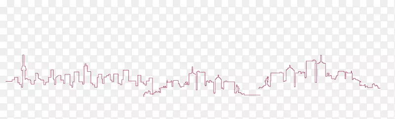 纸牌标志字体-上海城市线轮廓图