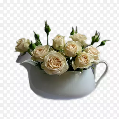 花束玫瑰墙纸白玫瑰