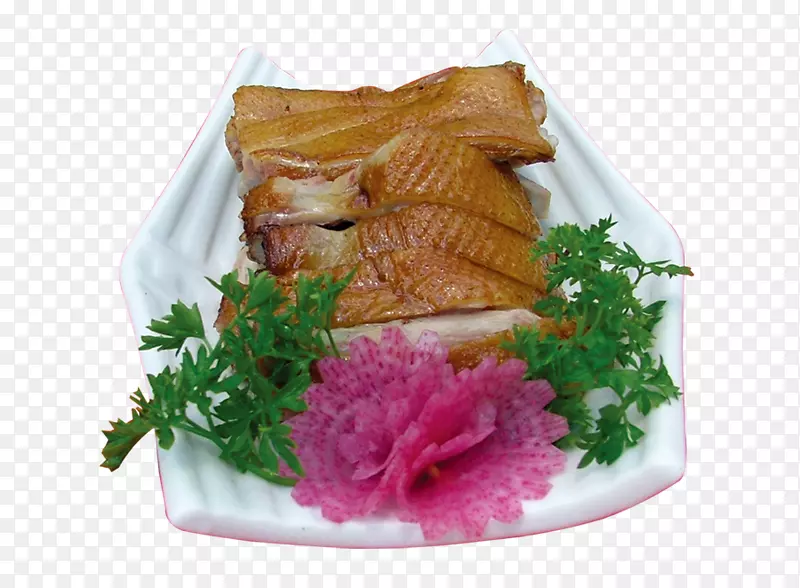 生鱼片火锅肉食鸭