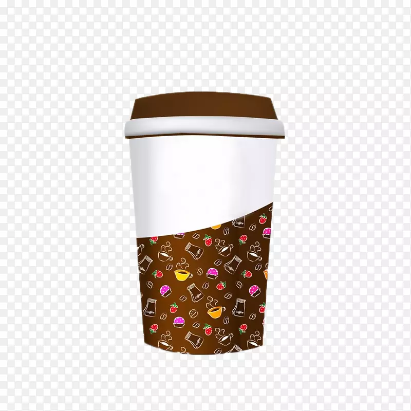 咖啡杯咖啡厅饮料-饮料杯模型免费按钮