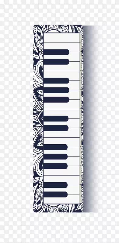 钢琴音乐键盘.创造性钢琴键材料