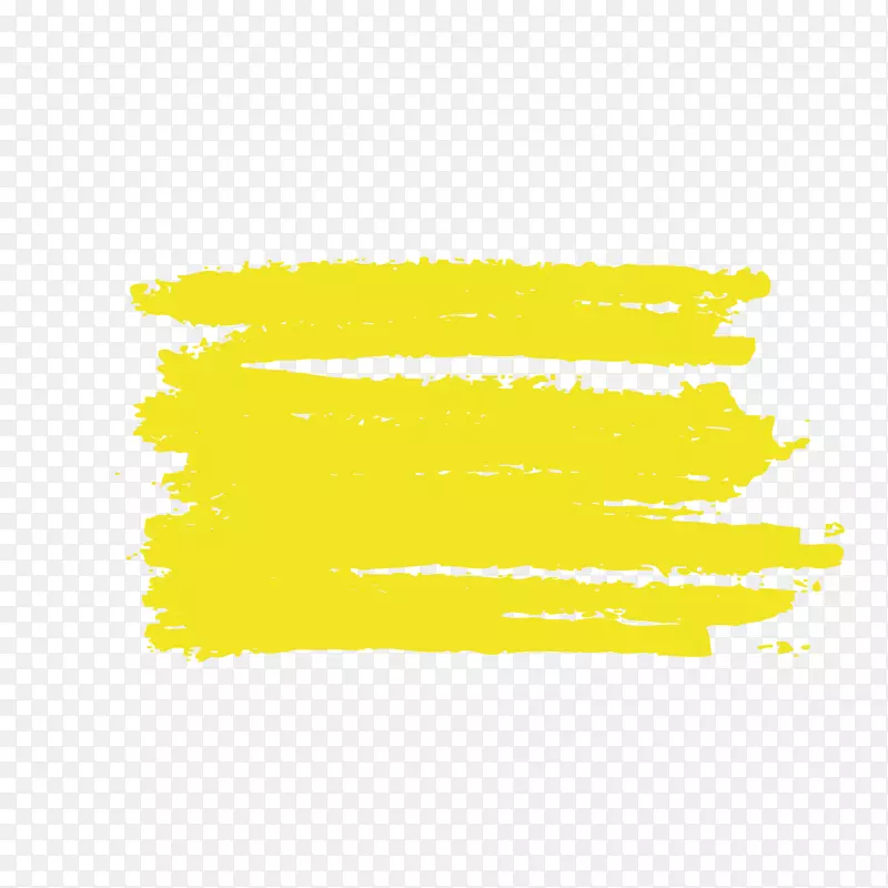 黄色区域图案-粉笔色黄色