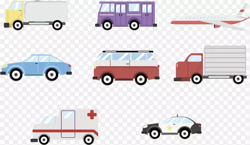汽车、飞机、汽车设计-救护车、卡车和车辆
