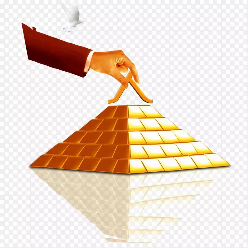 金融组合公司贷款业务-业务金字塔