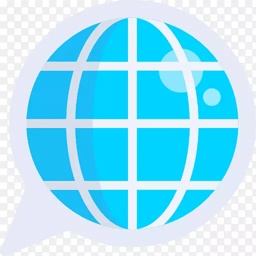 ICO软件图标-蓝色地球仪