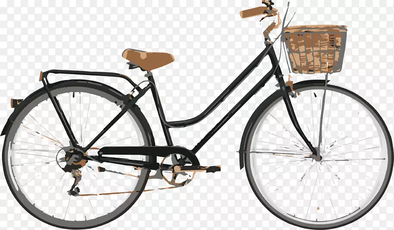 自行车复古风格里德自行车山地车复古自行车