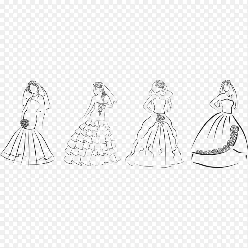 婚纱服装设计师-婚纱