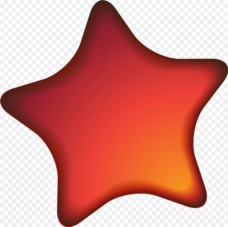 红色谷歌图片-鲜亮的红星