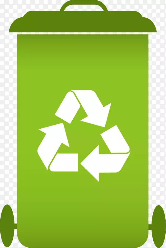 回收符号废物管理.垃圾桶