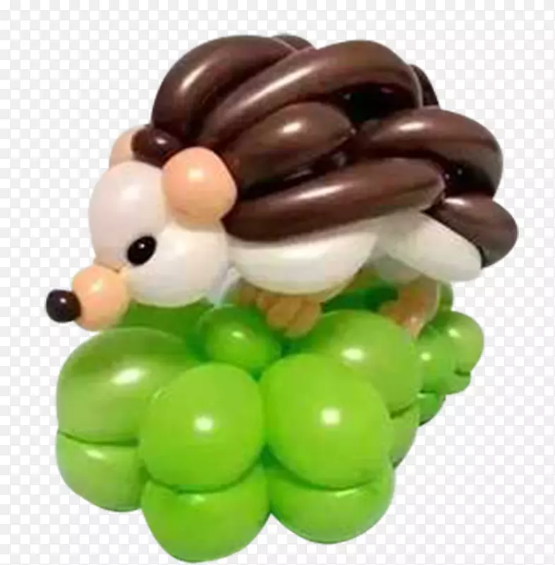 气球狗气球造型艺术生日刺猬气球