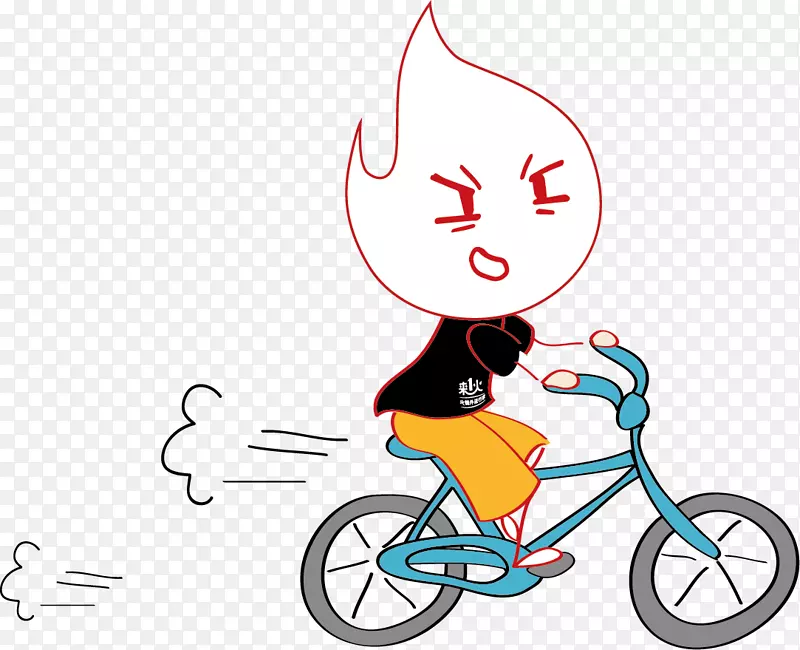 自行车车轮自行车车架自行车小灵通自行车-可爱的卡通反派自行车