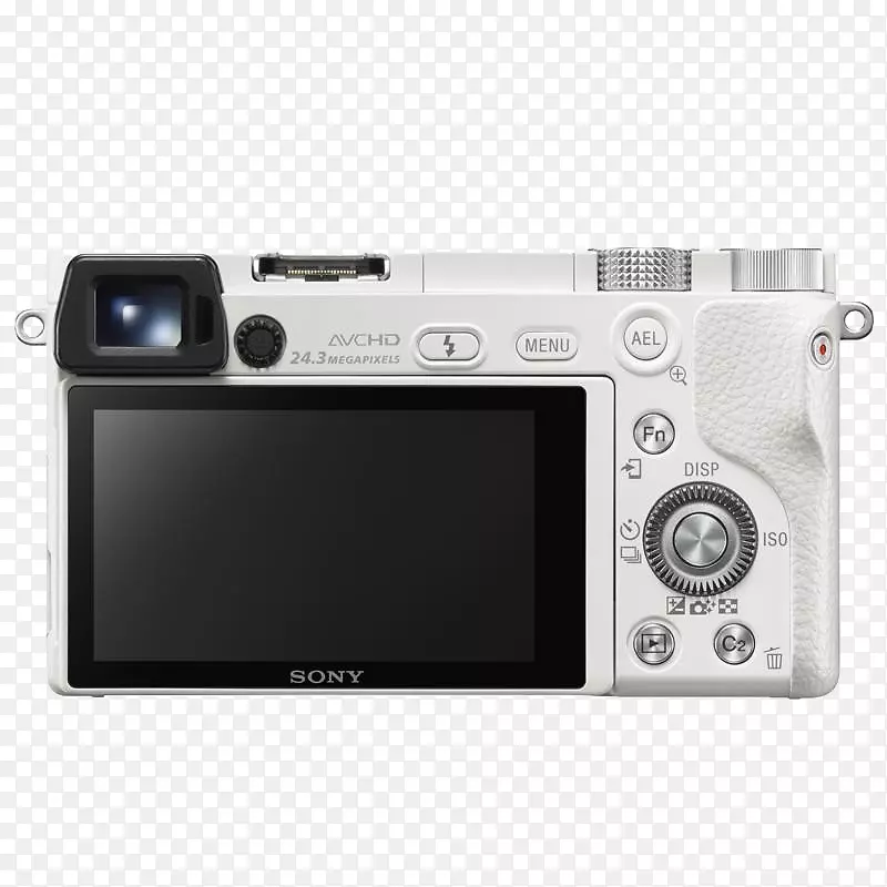 索尼u03b16000相机镜头aps-c无镜可换镜头相机-白色相机