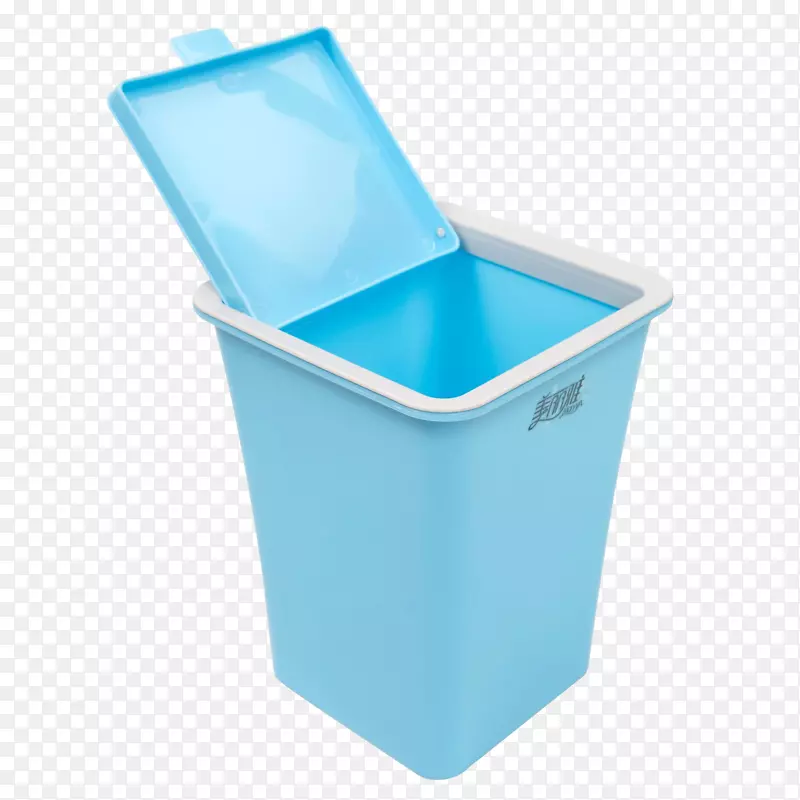 废纸容器图标-垃圾桶盖子