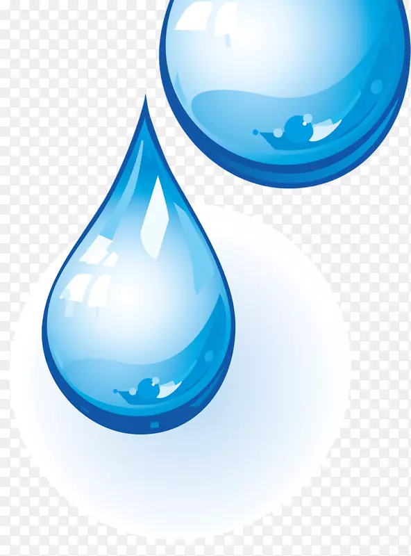 水滴-蓝色水滴