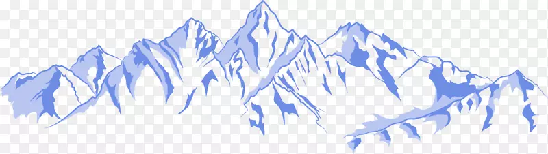 高山图-冰山