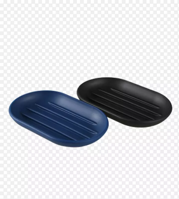 矩形微软天蓝色-两个深蓝色深黑色肥皂
