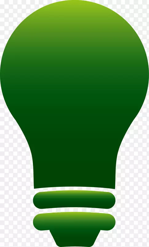 白炽灯泡-绿色灯泡
