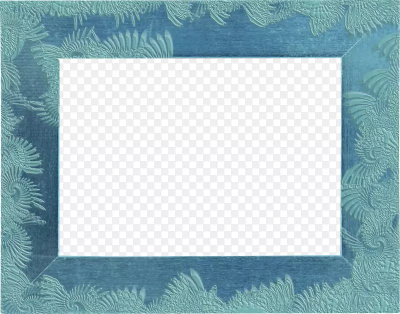 蓝色元素，香港图标-蓝色框架材料自由拉