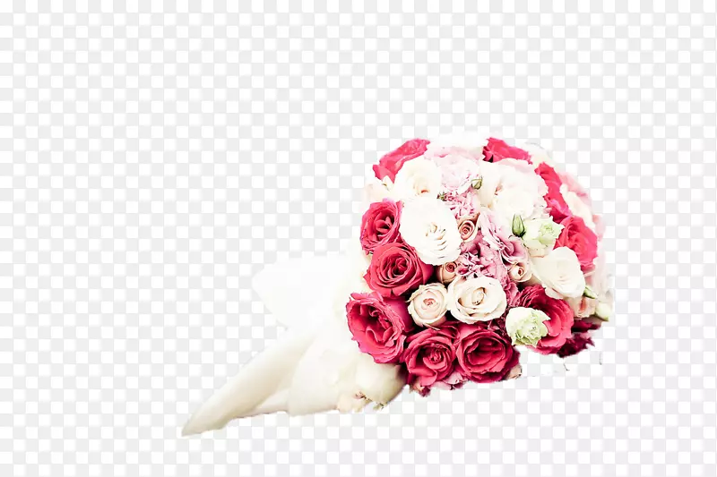 花园玫瑰，花束，婚礼-花束