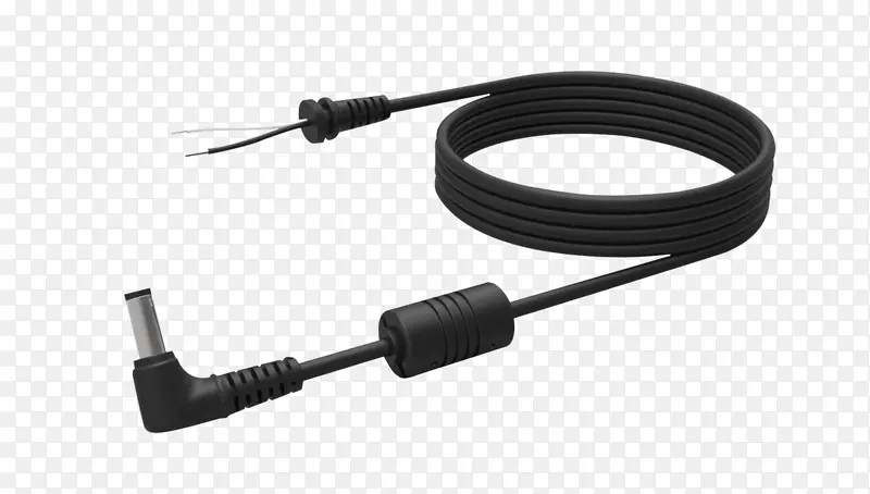 电缆数据电缆usb电连接器黑色简单蓝牙数据电缆