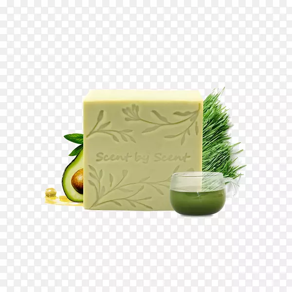香皂-香农毛毡皂大麦青汁天然植物油香皂u6d17u8138