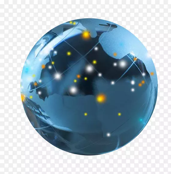 物联网技术家庭自动化工业企业-蓝土星球