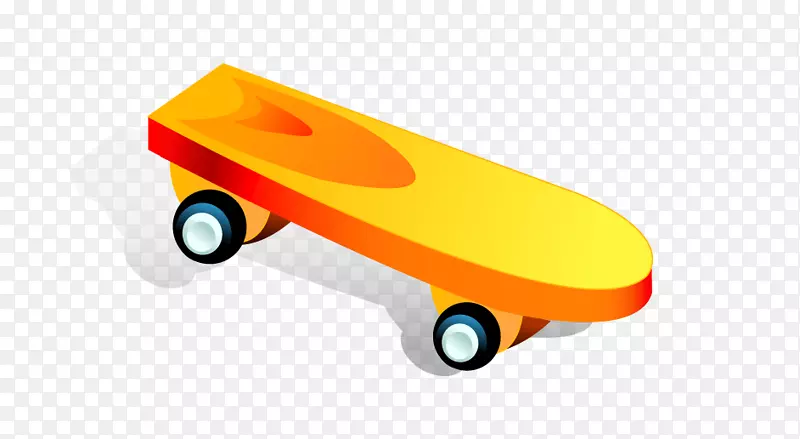 玩具儿童木夹艺术-儿童可爱滑板车