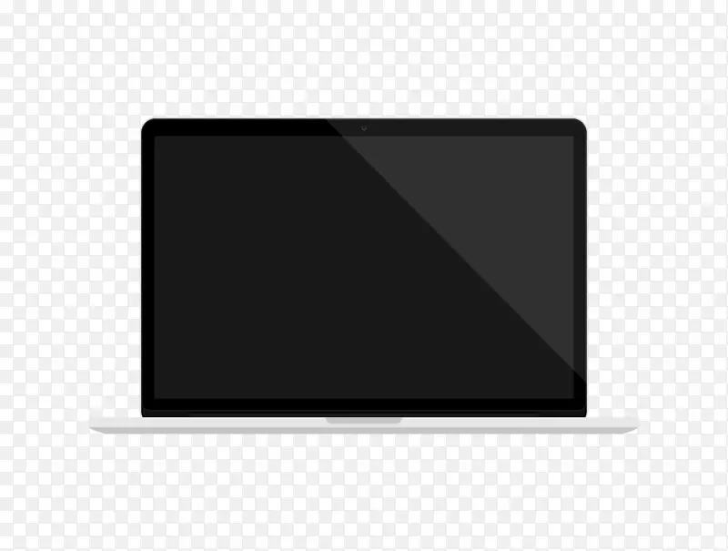 黑色品牌白色图案-笔记本电脑