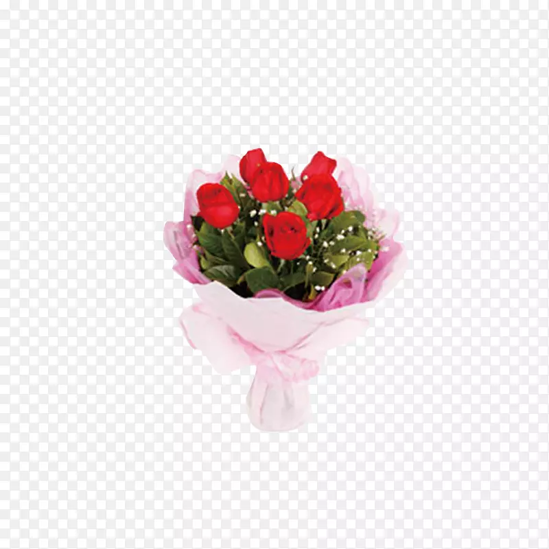 花束玫瑰排灯节礼物-红色花束
