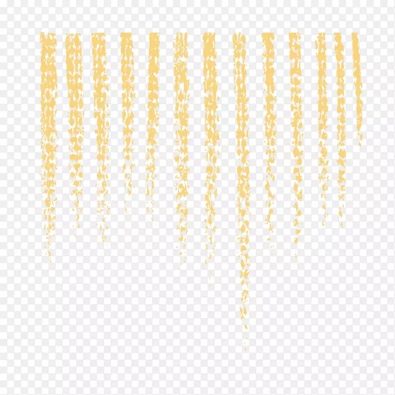 黄角图案-白垩刷透明黄色