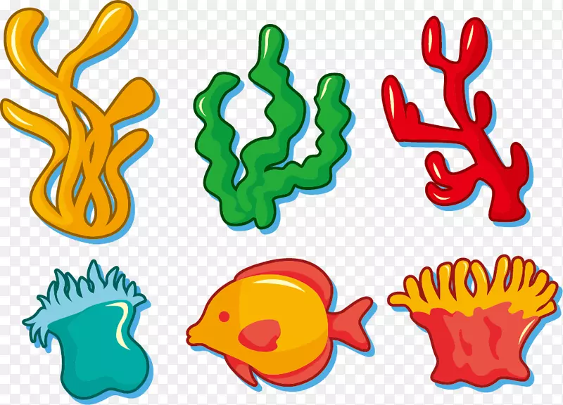 珊瑚礁海藻-海洋生物I