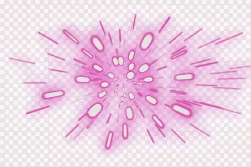 紫色谷歌图像设计师-紫色简单烟花效果元素