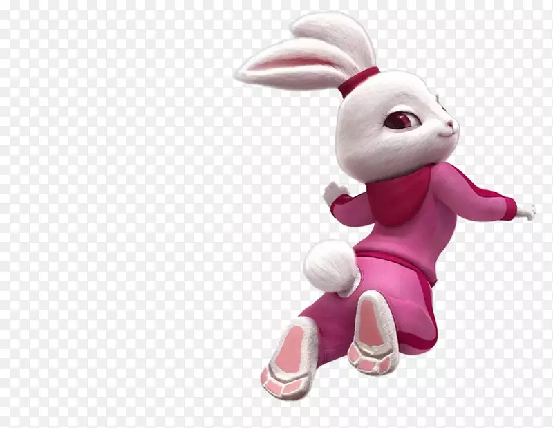 兔子动画插图-疯狂的动物城市