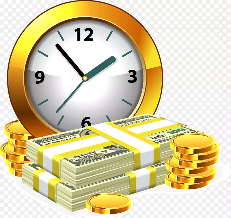 货币的时间价值外汇市场剪贴画时间就是货币