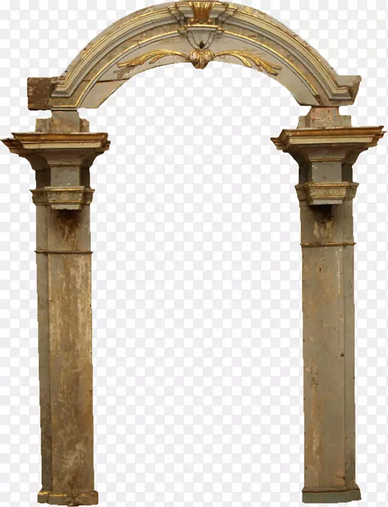 柱窗拱门-欧美复古石柱门材料避免