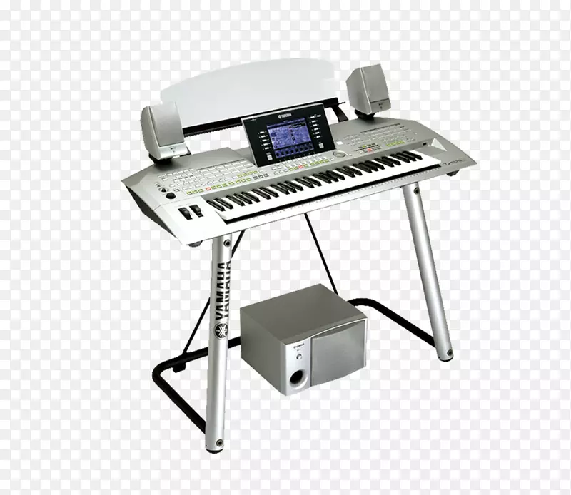雅马哈泰尔2雅马哈公司电子键盘乐器.灰色实物爵士鼓