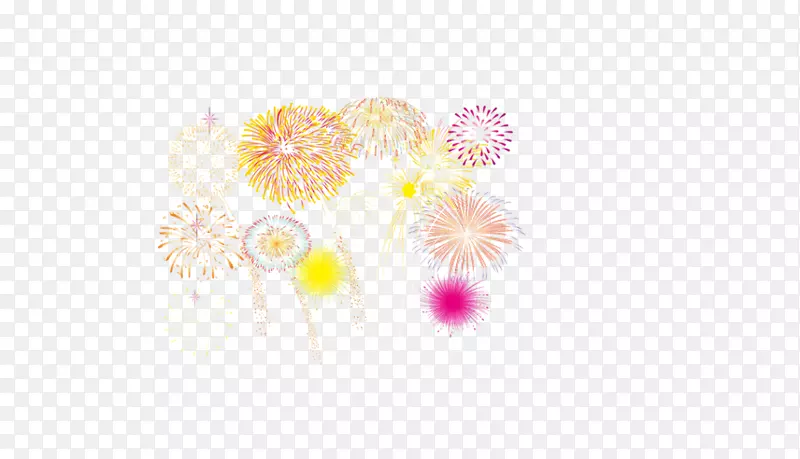 花瓣电脑图案-烟花