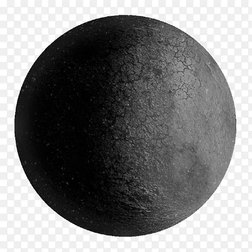 黑色天文物体白色球体天文学-行星