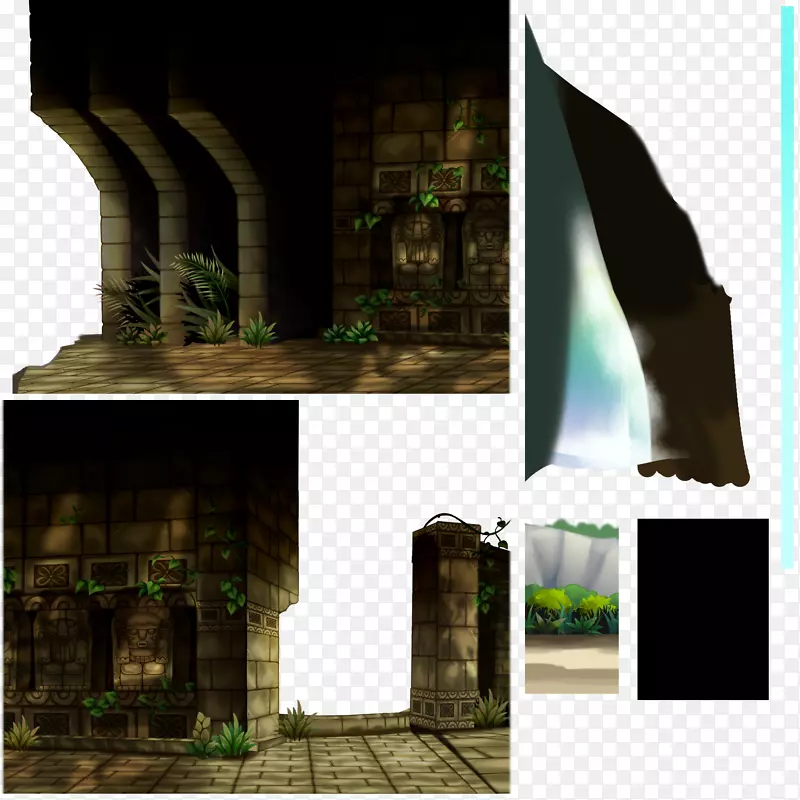建筑旗帜.旗帜3D花卉