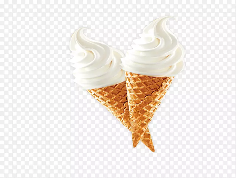冰淇淋筒冷冻酸奶-冰淇淋